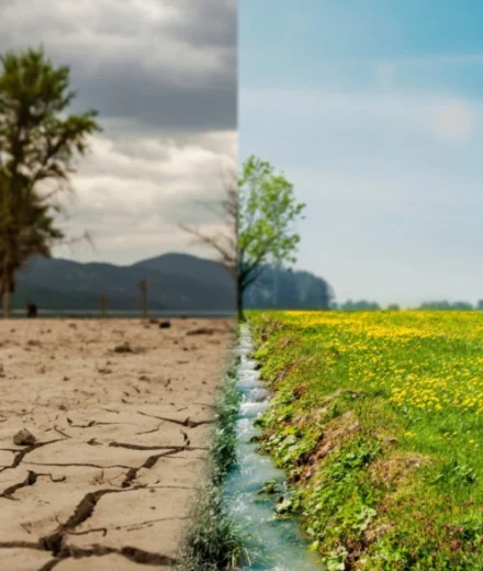 DRR Dhan 42 climate resilient farming crops with Focus Agritech weather station